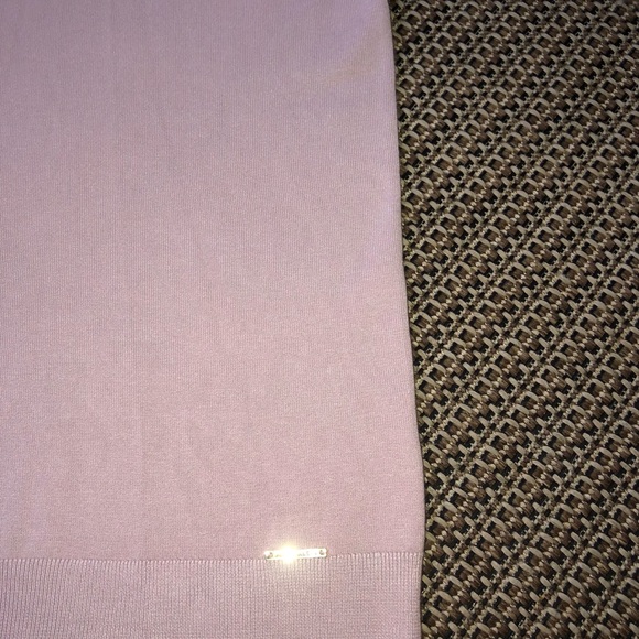 💗NEW! Anne Klein Blush Pink/Mauve Sleeveless Turtleneck Sweater - Picture 5 of 9